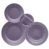 APARELHO DE JANTAR/CHÁ 20 PEÇAS OXFORD LINHA BIONA ROXO