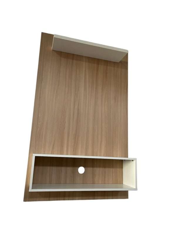 PAINEL COM NICHO E PRATELEIRA 100% MDF (MARCENARIA CENTRAL) PARA TVS DE 32 POLEGADAS