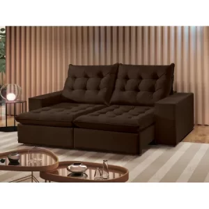 Sofa Monaco Retratil e Reclinavel 2,10 Metros Paropas