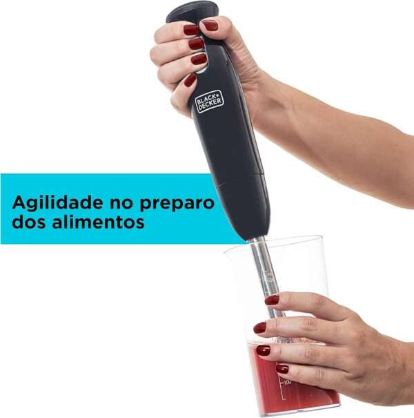 Black Decker Mixer, Vertical e Portátil, com Haste em Inox, Modelo M300, 127V - Imagem 3