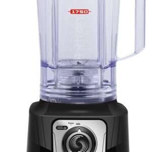 Liquidificador Arno Powermax 1400W LN65 Preto, com 6 Lâminas Powelix Pro, 3,1L de Capacidade, Tecnologia Comfort Control e Design Arno, 110V