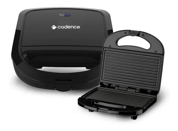 Sanduicheira Elétrica Cadence Toast & Grill  127v Cor Preto - Imagem 2