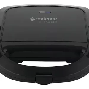 Sanduicheira Elétrica Cadence Toast & Grill  127v Cor Preto