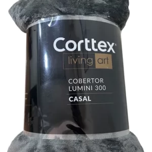 Cobertor Corttex lumini  Cama Casal Antialérgico  Soft 300gm2
