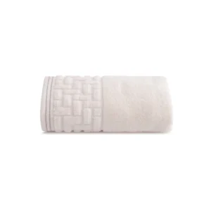 TOALHA BANHÃO SUPER SOFT GEOMÉTRICO CORTTEX MARFIM